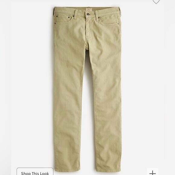 J.Crew 484 Slim-fit garment-dyed five-pocket pant - Picture 4 of 5